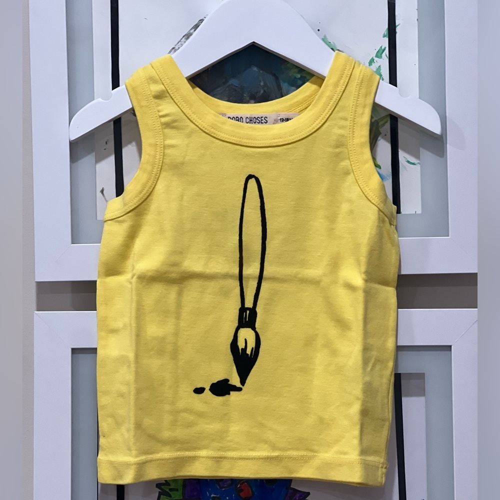 Nwt size 12-18m Bobo Choses tank top